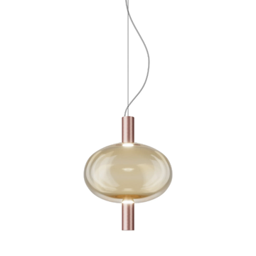RIFLESSO SP 1 - LED glass pendant lamp by Vetreria Vistosi - view 3